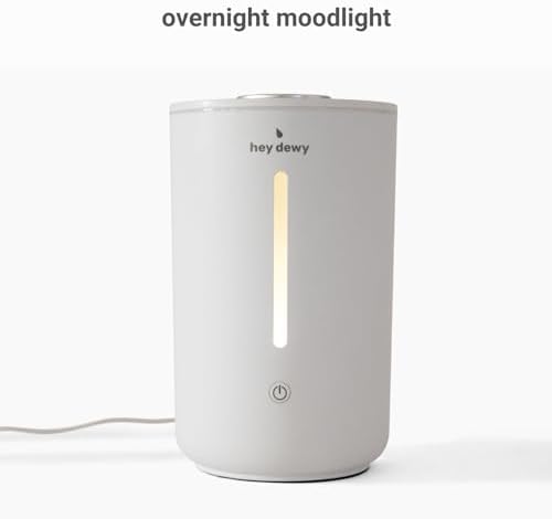 Hey Dewy Cool Mist Humidifier with Mood Light