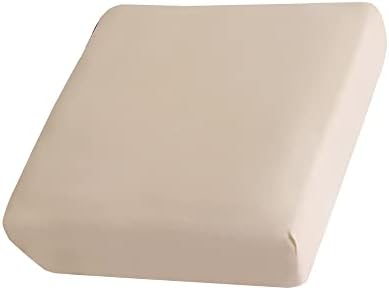 AURLOE Waterproof Stretch Couch Cover 1pc Beige