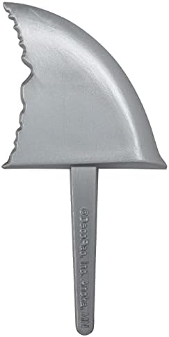 DECOPAC Shark Fin Cake Picks 72-Pack Reusable Decorations