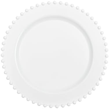 PLASTICPRO 32 Piece Plastic Dinner Plates Set