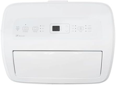 Hisense 8000 BTU Portable Air Conditioner with Dual Hose and Inverter - White