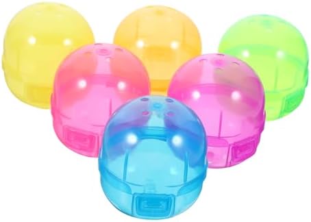 Mobestech 48pcs Sturdy Plastic Fillable Balls for Decorative Use