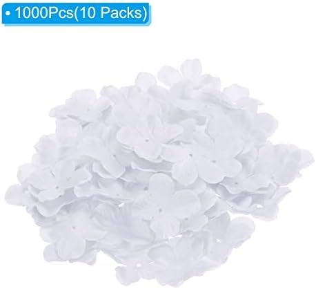 PATIKIL Artificial Flower Petals 1000Pcs White Silk Decor
