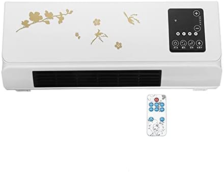 2000W Wall Mounted Air Conditioner with PTC Heating and Touch Screen Remote Control