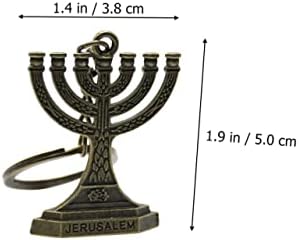 20 Pcs Hanukkah Key Ring Tote Purse Gift Ornaments Backpack Keychain