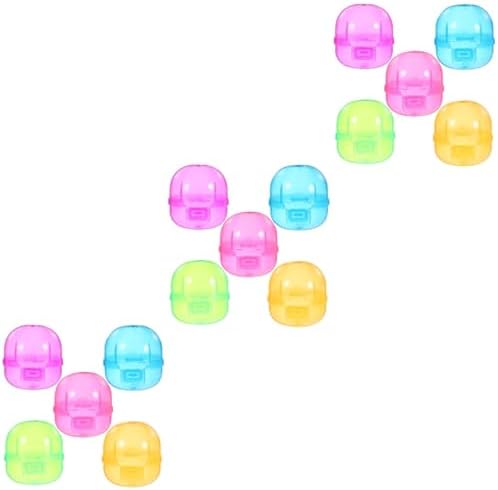 Mobestech 48pcs Sturdy Plastic Fillable Balls for Decorative Use