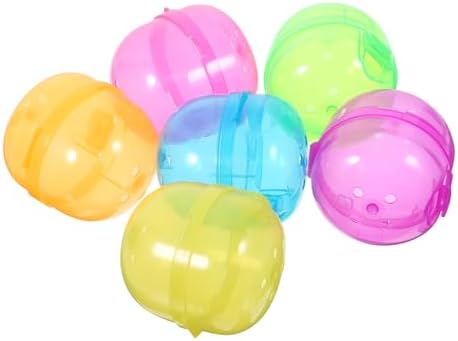 Mobestech 48pcs Sturdy Plastic Fillable Balls for Decorative Use