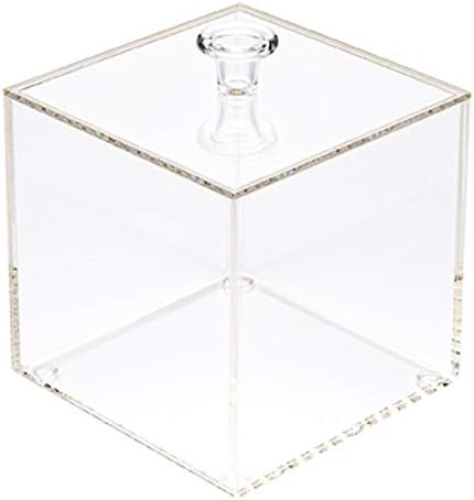 Clear Candy Box 39x39x39 Inch Square Display Case with Detachable Lid
