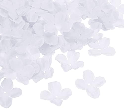 PATIKIL 500Pcs White Silk Flower Petals for Wedding Decor