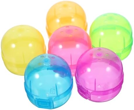 Mobestech 48pcs Sturdy Plastic Fillable Balls for Decorative Use