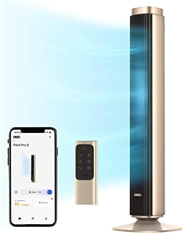 Dreo Tower Fan for Bedroom with 40ft Airflow and 12 Speeds