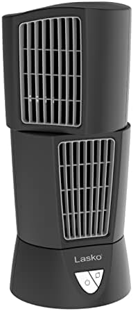 Lasko Oscillating Tower Fan 3 Speeds Compact 14 In Black
