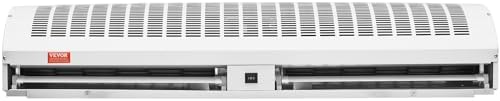VEVOR 48 Wall-Mounted Air Curtain with 2 Speeds and 1650CFM