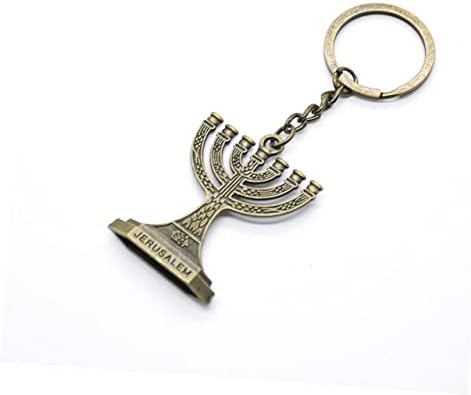 20 Pcs Hanukkah Key Ring Tote Purse Gift Ornaments Backpack Keychain