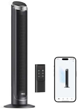 Dreo Smart Tower Fan with 5 Speeds and 4 Modes 1