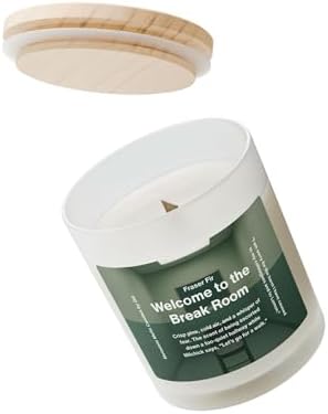 Fraser Fir Break Room Candle 11 Oz Wood Wick 1