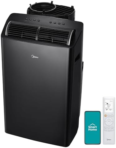 Midea Duo 14000 BTU High Efficiency Inverter Portable AC with Alexa Compatibility