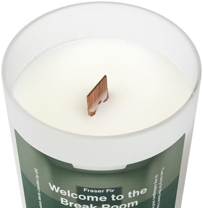 Fraser Fir Break Room Candle 11 Oz Wood Wick 1