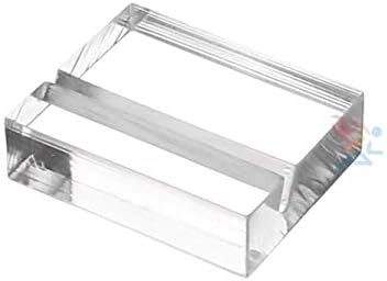 OnFireGuy 24pcs Acrylic Place Card Holders Display Stands