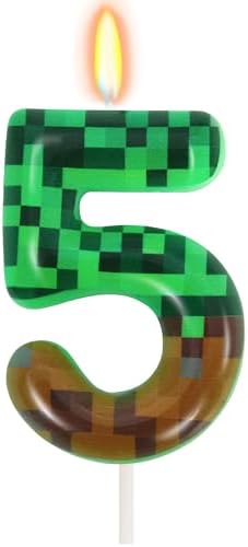 OGnomiFX 5th Pixel Miner Birthday Candles