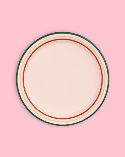 Xo Fetti Camp Gingham Paper Plates 24 Pack 9 Inch