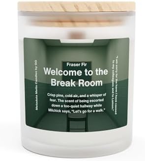 Fraser Fir Break Room Candle 11 Oz Wood Wick 1