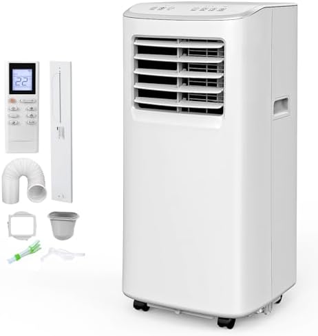 Coolblus 8500 BTU Portable Air Conditioner for 360 Sq Ft Room