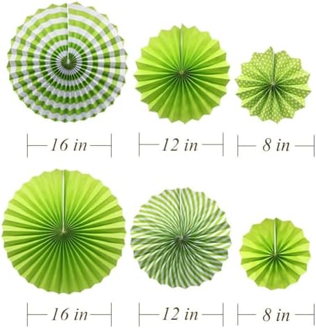 St Patricks Day Party Decor 14pcs Tissue Pom Poms Set