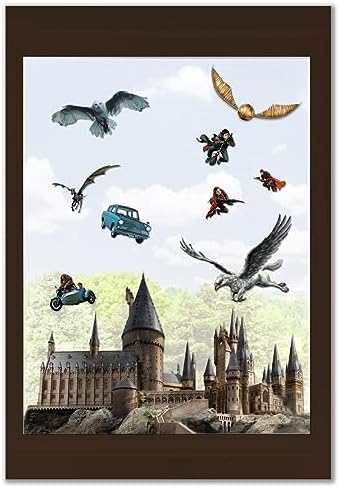 Conquest Journals Hogwarts Castle Window Cling Set 1