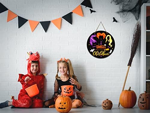 FaCraft Halloween Door Sign - I Smell Children Decor