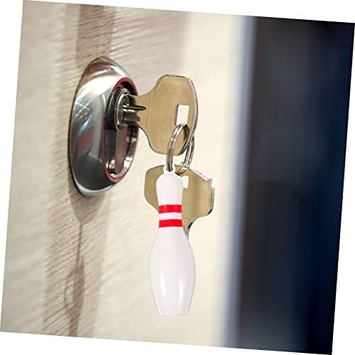 PartyKindom Bowling Keychain Pendant Decor