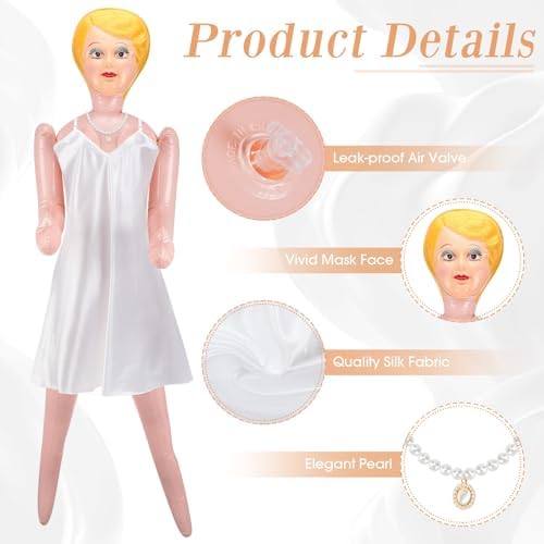 59 Inch Inflatable Blow Up Doll Party Favor