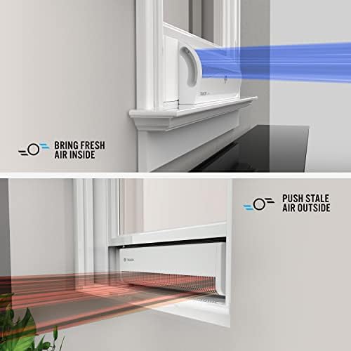 Vornado Transom AE Window Fan with Alexa 4 Speeds