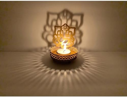LOVENSPIRE Shadow Ganesha Candle Holder