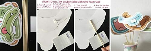 Back to School Photo Booth Props Set of 30 with Frame