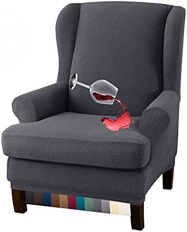 Granbest Premium Water Repellent Wingback Chair Cover 2-Piece
