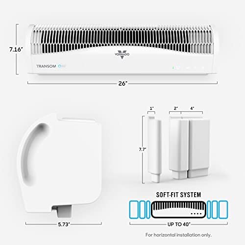 Vornado Transom AE Window Fan with Alexa 4 Speeds