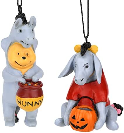 Tree Buddees Winnie The Pooh and Eeyore Halloween Ornaments