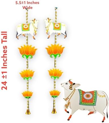 LoveNspire Lotus Cow Pair Wall Decor