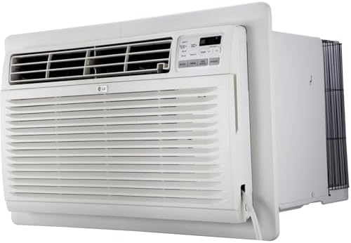 LG 9800 BTU Through the Wall Air Conditioner 230V 440 Sq Ft White
