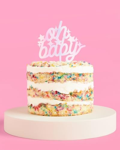 XO Fetti Oh Baby Cake Topper - 55 x 47 in