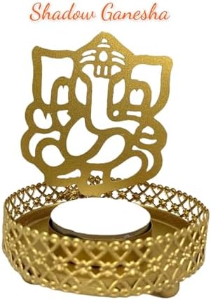 LOVENSPIRE Shadow Ganesha Candle Holder