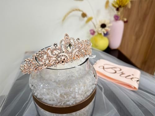 JETKONG 3 Pcs Rose Gold Bachelorette Party Decorations