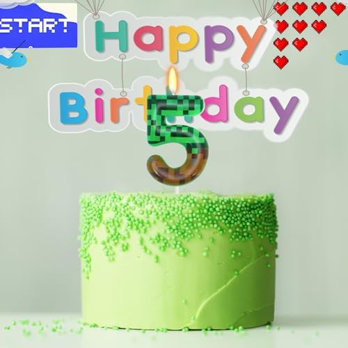 OGnomiFX 5th Pixel Miner Birthday Candles