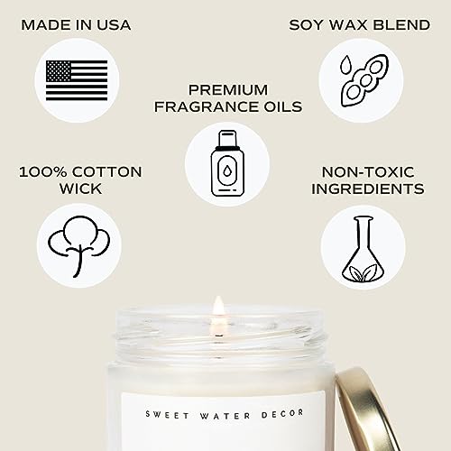 Sweet Water Decor Relax Girl Soy Candle 9oz