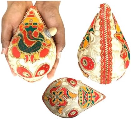 LOVENSPIRE Decorated Coconut Wedding Shagun Vase