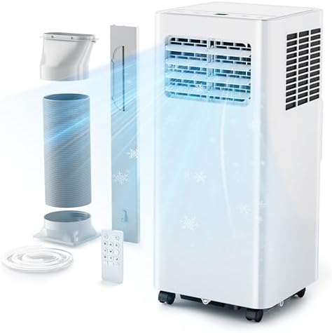 EUHOMY 8000 Btu Portable AC with Cool Dry Fan Modes