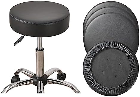 HAOYONG Round Bar Stool Covers Set of 4