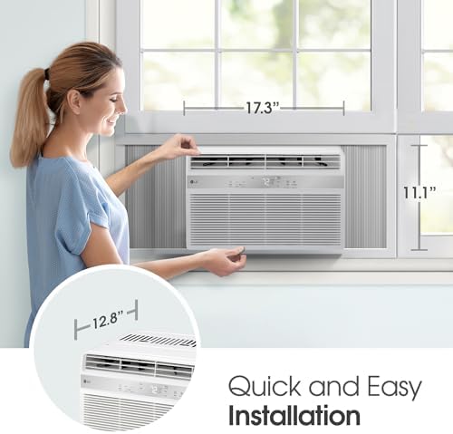 LG 5000 BTU Window Air Conditioner for 150 Sq Ft Room