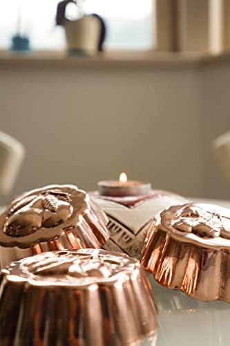 CREARTISTIC 6 Piece Pure Copper Fruit Wall Sculptures - 11x11cm